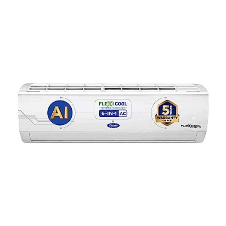 Carrier 1. 5 ton 5 star inverter split ac (2023 model)