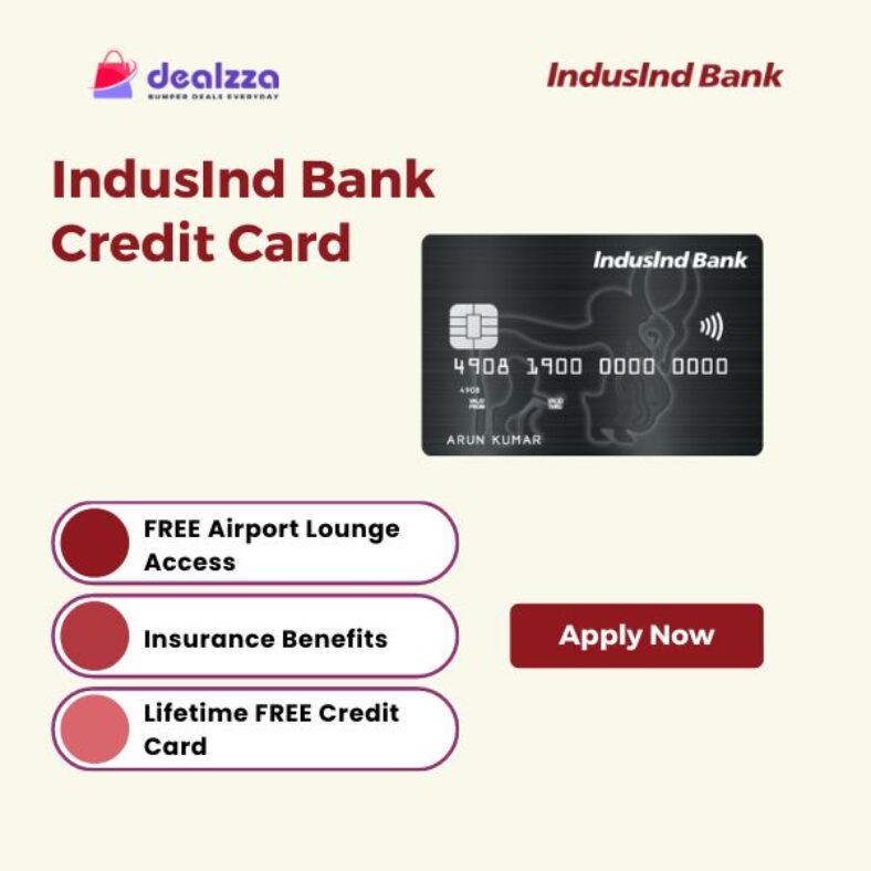 Indusind bank lifetime free credit card