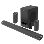 ZEBRONICS Zeb-Juke BAR 9500WS PRO Dolby 5.1 Soundbar, 525W, Black