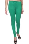 Trasa women's slim fit ultra soft cotton churidar leggings, green, xxxxx-large