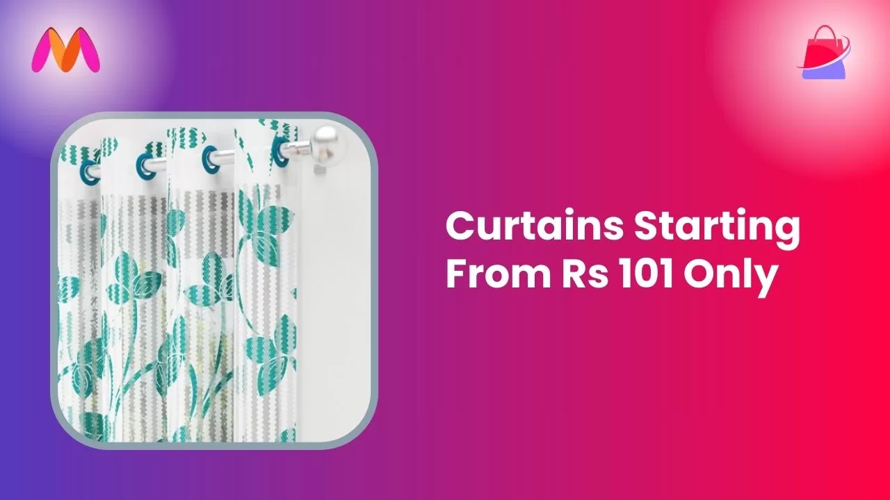 Curtains Starting From Rs 101 Only