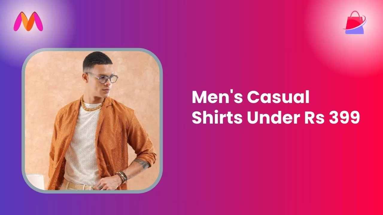 Men's Casual Shirts Under Rs 399