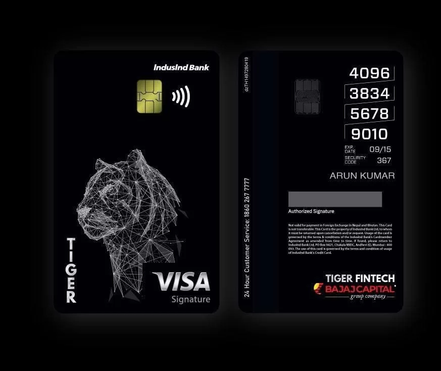 Apply Lifetime Free IndusInd Tiger Credit Card – No Fees, Just Benefits