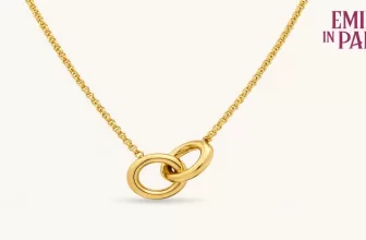 Palmonas InterLock Gold Chain Necklace