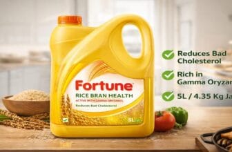 Fortune Rice Bran Health Oil 5L Jar – 21% Off