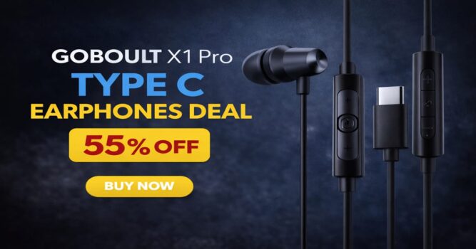 GOBoult X1 Pro Type C Earphones