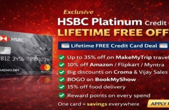 HSBC Platinum Credit Card Deal Lifetime