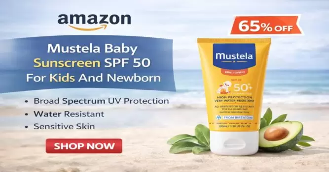 Mustela Baby Sunscreen SPF 50