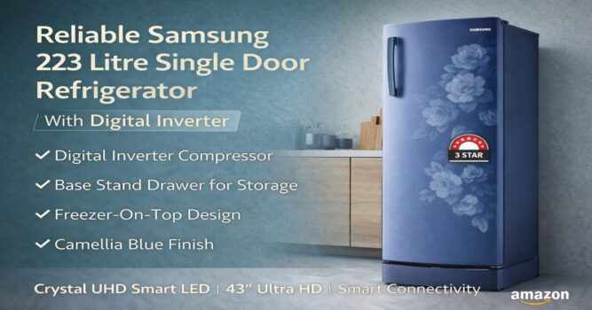Samsung 223 Litre Single Door Refrigerator
