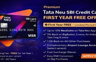 Tata Neu Sbi Credit Card First Year Free Offer