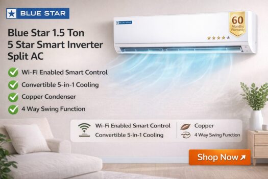Blue Star 1.5 Ton 5 Star