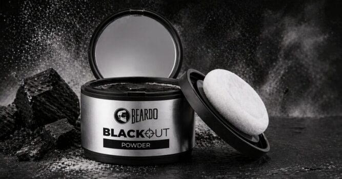 Gritty grooming essentials in monochrome.