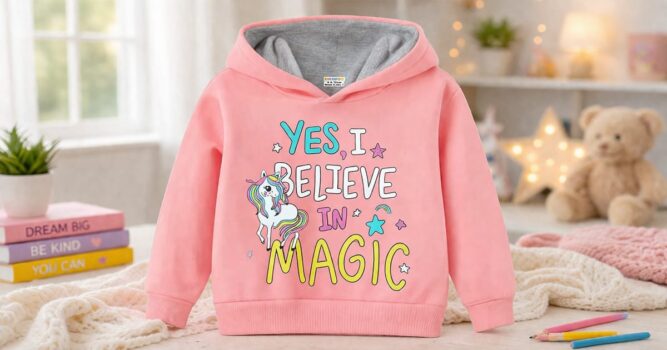Hot 77% Off Kuchipoo Girls Winterwear Hood Deal at Amazon