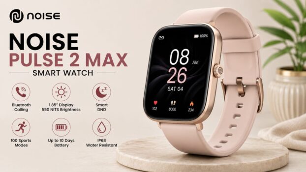 Smartwatch elegance: NOISE Pulse 2 Max