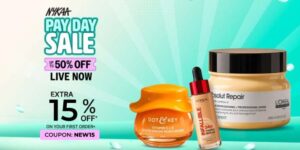 Up to 50% Off Nykaa Pay Day Sale