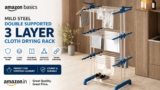 Grab 59% on Amazon Basics Drying Rack
