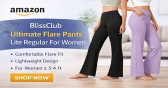 BlissClub Ultimate Flare Pants Lite Regular For Women – 50% Off
