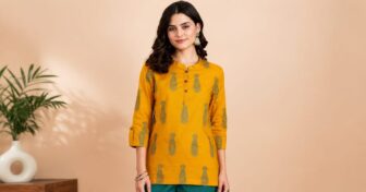 Save 56% on Myx Cotton Short Kurti for Women