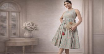 Stunning 73% Savings on Janasya Cotton Floral Dress at Amazon India