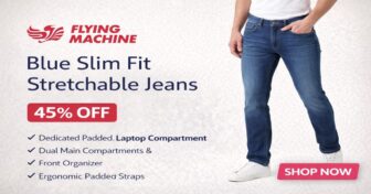 Flying Machine Men Blue Slim Fit Stretchable Jeans