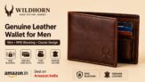 Best Deal: WildHorn Genuine Leather Wallet for Men at 81% Discount