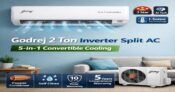 Godrej 2 Ton 3 Star 5-In-1 Convertible Inverter Split AC – 39% Off