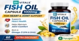 HK Vitals Fish Oil Capsule 1000mg For Heart And Joint Support