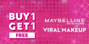 Nykaa: Maybelline New York Flash Sale – Buy 1, Get 1 Free!