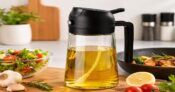 Save 52% on Oil Spray Bottle for Kitchen Use
