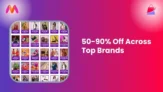 50-90% Off Across Top Brands
