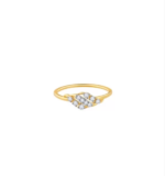 Elegant GIVA Diamond Ring Gets 11% Off in 14KT Gold