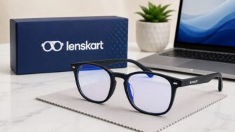 80% Off On LENSKART BLU Zero Power Blue Cut Computer Glasses