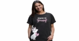 Grab 55% Off Bewakoof Printed Cotton T Shirt for Women at Amazon