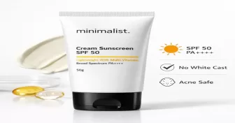 Minimalist Sunscreen Deal For Cream Sunscreen SPF 50 – 50g