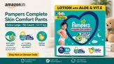 33% Off on Pampers Complete Skin Comfort Pants on Amazon India