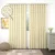 Story@Home Door Curtains For Living Room Bedroom Kitchen, 7ft, Beige, Set of 4